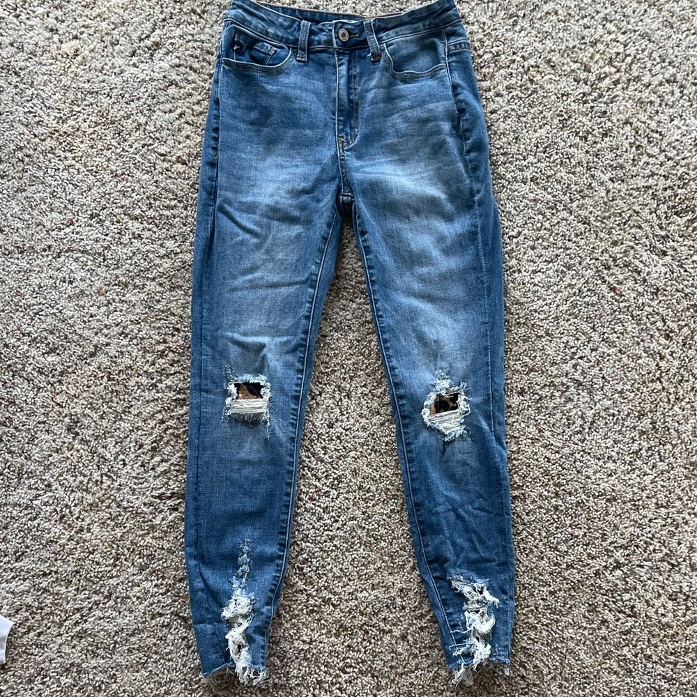 Kancan distressed jeans